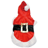 Dog Christmas Clothes Velvet