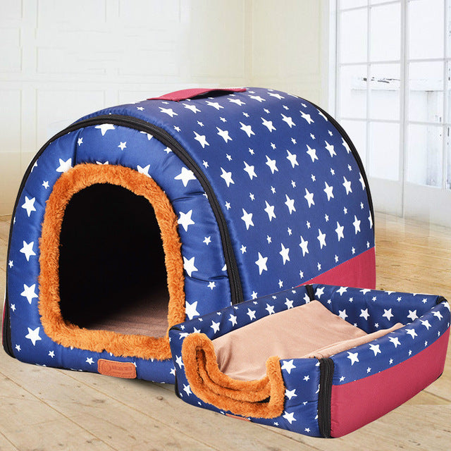 Pet Big Dog House Fully Washable