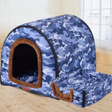 Pet Big Dog House Fully Washable